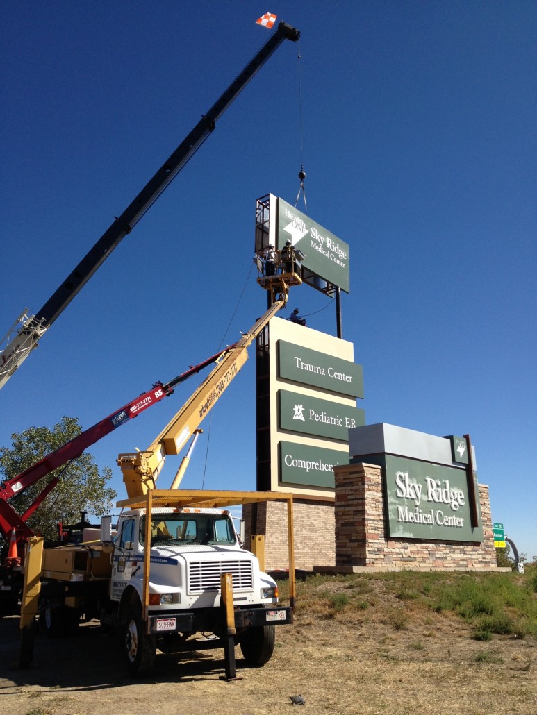 Skyridge Colorado Sign Installation