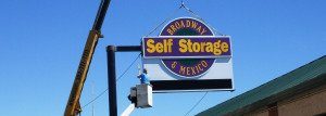 Self Storage Outdoor Sign