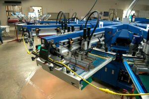 Silkscreen printing operation
