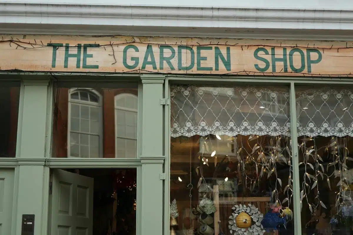 Store with Garden Accessories