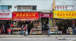 Poorly maintained business signs