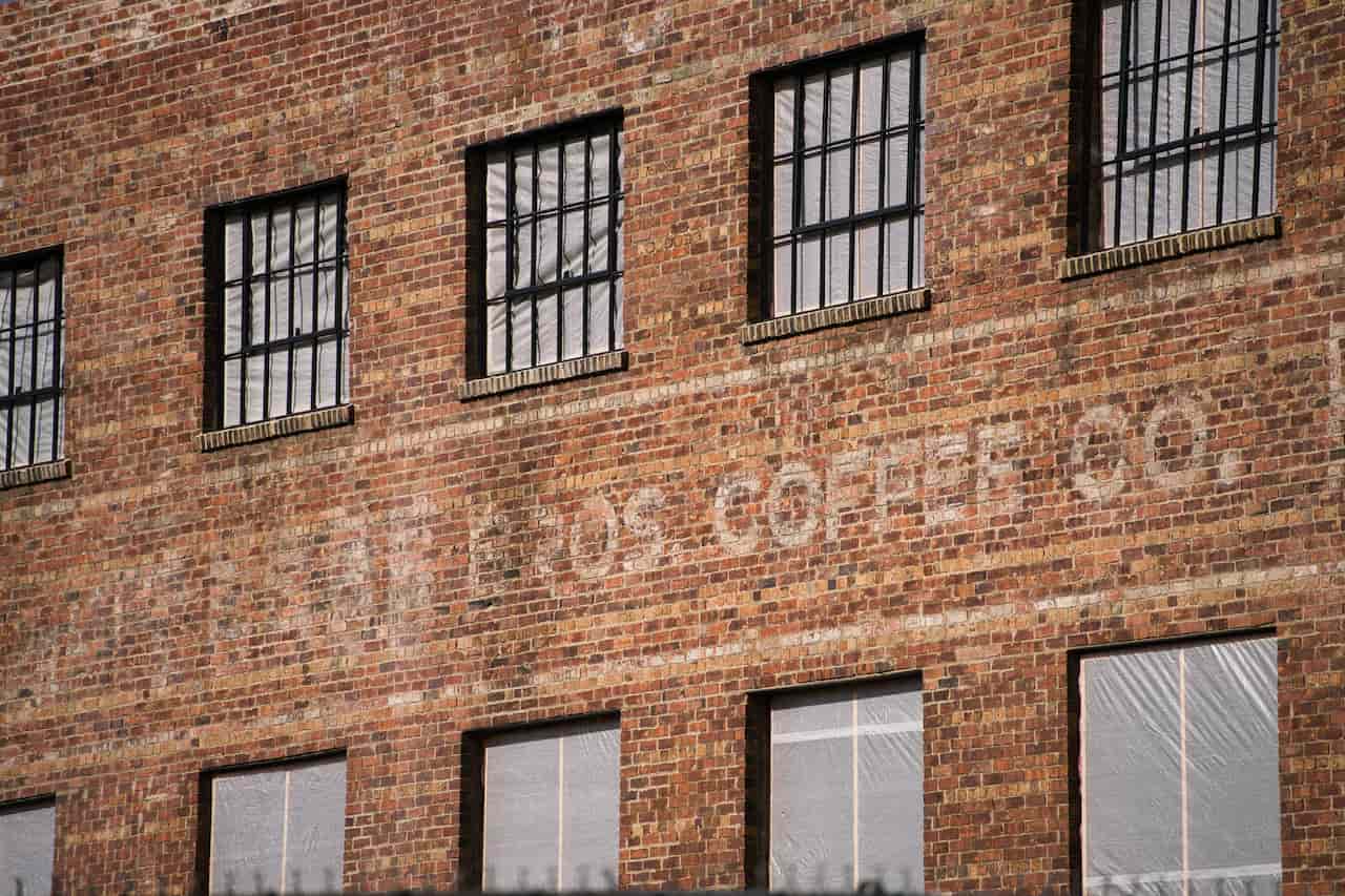 brick facade