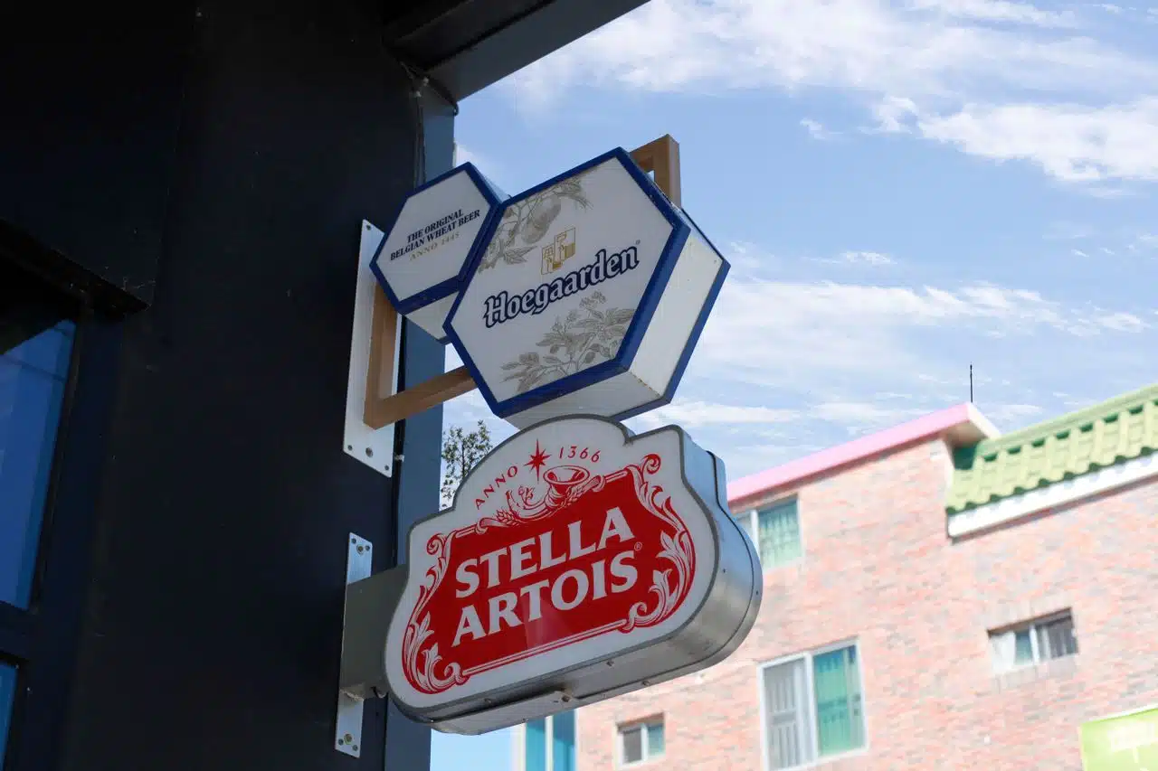 Exterior business signage and custom branded storefront lightbox signs designed for outdoor durability.